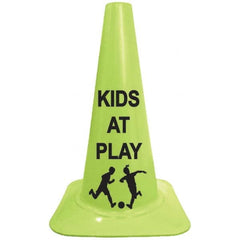 PRO-SAFE - Traffic Cones Type: Sport Cone Color: Lime - Caliber Tooling