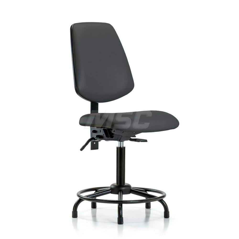 Task Chair: Vinyl, Charcoal