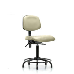 Task Chair: Vinyl, Adobe White