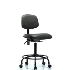 Task Chair: Vinyl, Carbon