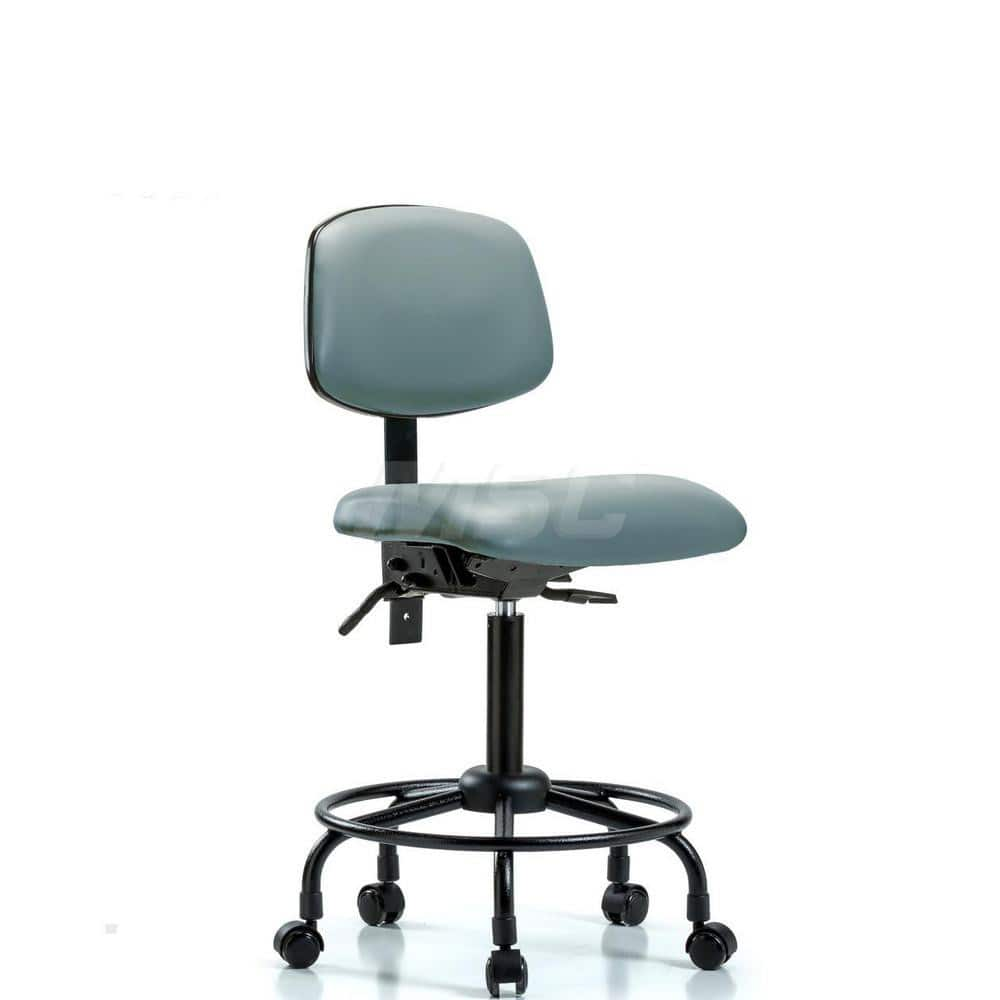 Task Chair: Vinyl, Storm