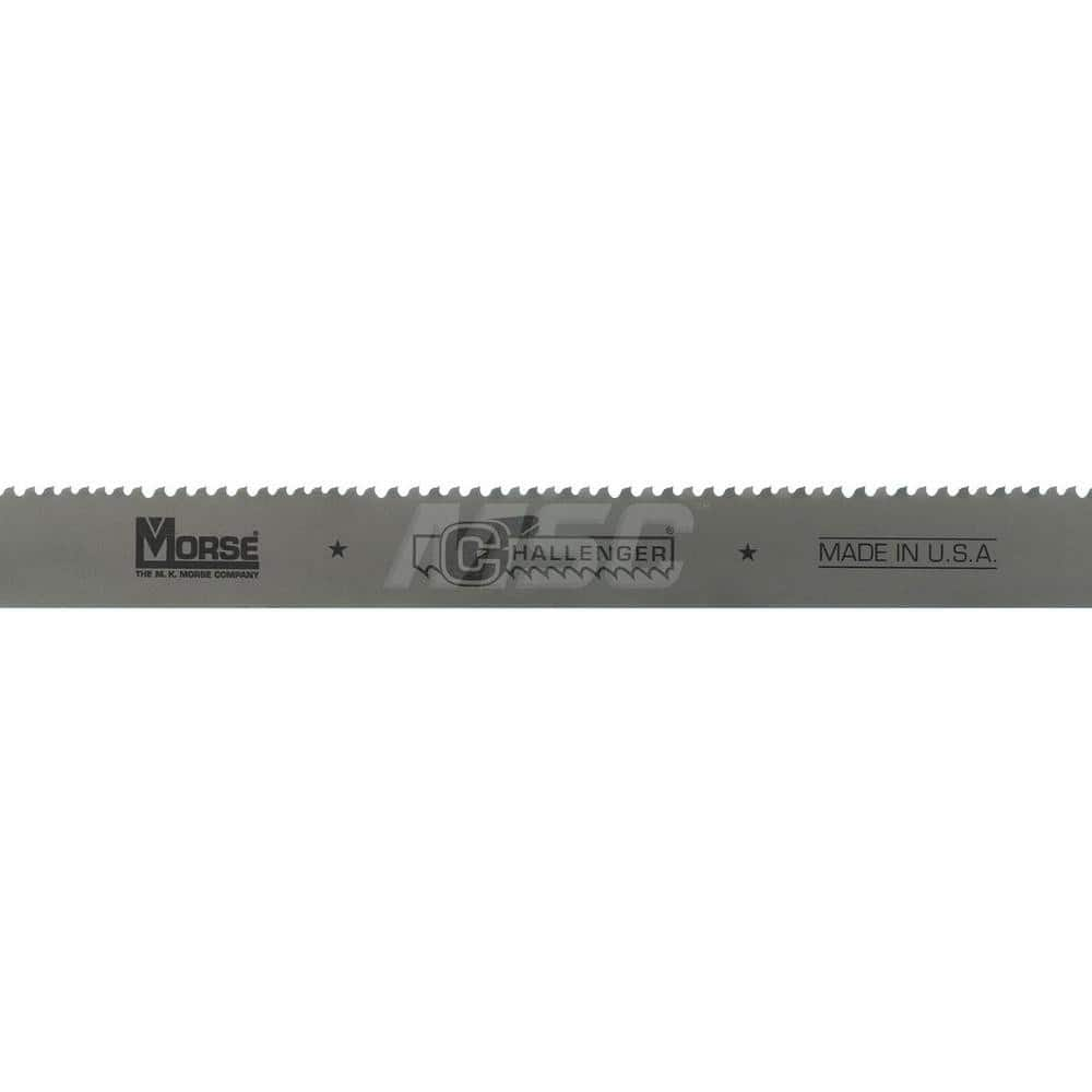 Welded Bandsaw Blade: 16' 10″ Long, 1-1/4″ Wide, 0.042″ Thick, 3 to 4 TPI Bi-Metal, Toothed Edge