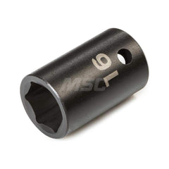 Impact Socket: 1/2″ Drive 6-Point