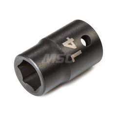 Impact Socket: 1/2″ Drive 6-Point