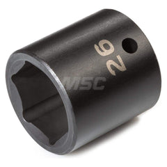 Impact Socket: 1/2″ Drive 6-Point