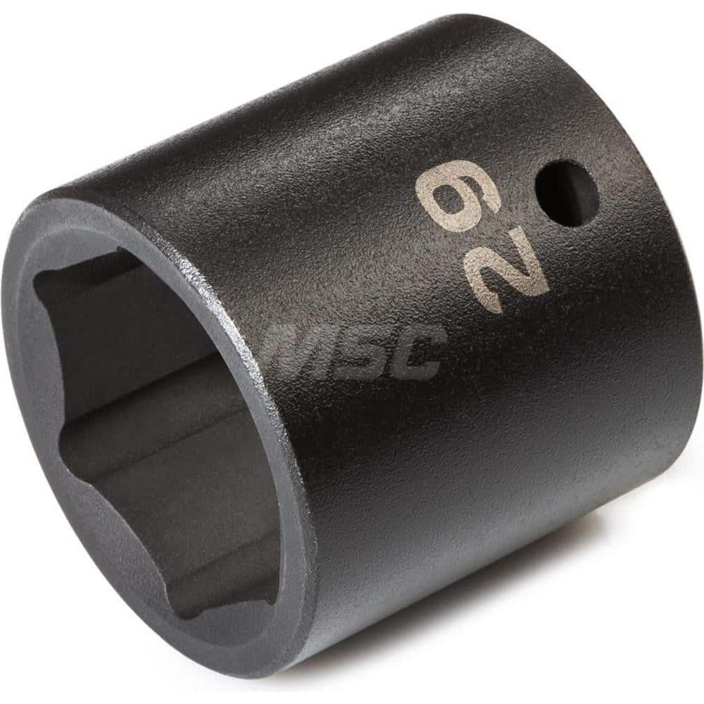 Impact Socket: 1/2″ Drive 6-Point