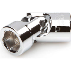 Hand Socket: 3/8″ Drive, 12 mm Socket, 6-Point Chrome-Plated & Polished