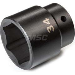 Impact Socket: 1/2″ Drive 6-Point