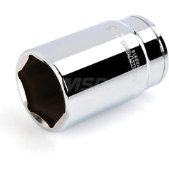 Hand Socket: 1/2″ Drive, 36 mm Socket, 6-Point Chrome-Plated & Polished