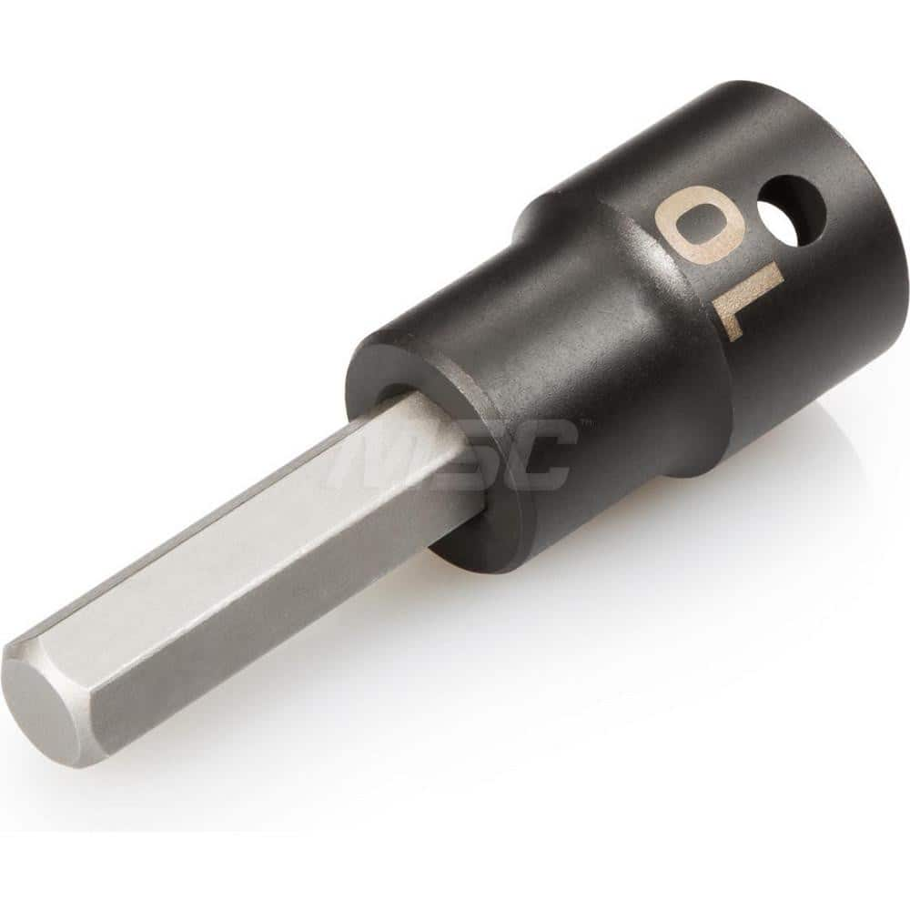 1/2 Inch Drive x 10 mm Hex Impact Bit Socket