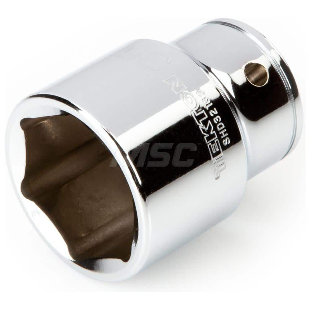 Hand Socket: 3/4″ Drive, 35 mm Socket, 6-Point Chrome-Plated & Polished