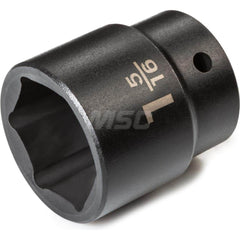 Impact Socket: 1/2″ Drive 6-Point