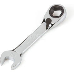 Combination Wrench: Chrome, Chrome-Plated