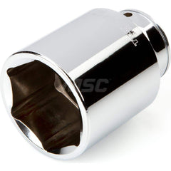 Hand Socket: 3/4″ Drive, 2″ Socket, 6-Point Chrome-Plated & Polished