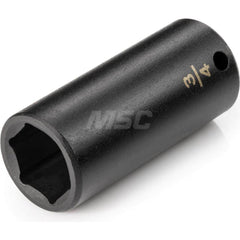 Impact Socket: 3/8″ Drive 6-Point