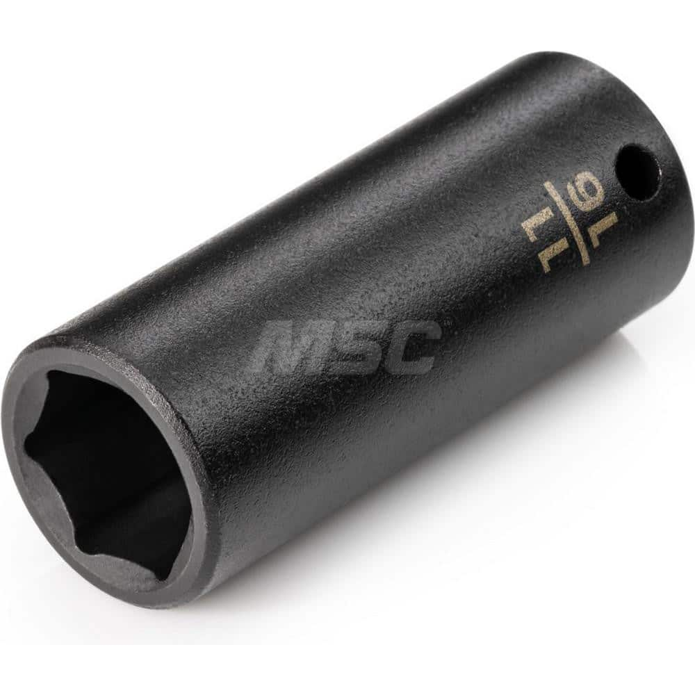 Impact Socket: 3/8″ Drive 6-Point