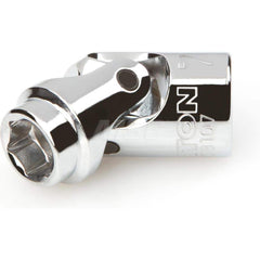 Hand Socket: 1/4″ Drive, 7 mm Socket, 6-Point Chrome-Plated & Polished