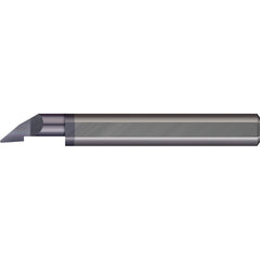 Profiling Tools; Minimum Bore Diameter (Decimal Inch): 0.1320; Maximum Bore Depth (Decimal Inch): 3/8; Radius: 0.0050; Overall Length (Decimal Inch): 2; Shank Diameter (Inch): 3/16; Projection: Projection; Finish/Coating: AlTiN; Projection (Decimal Inch):