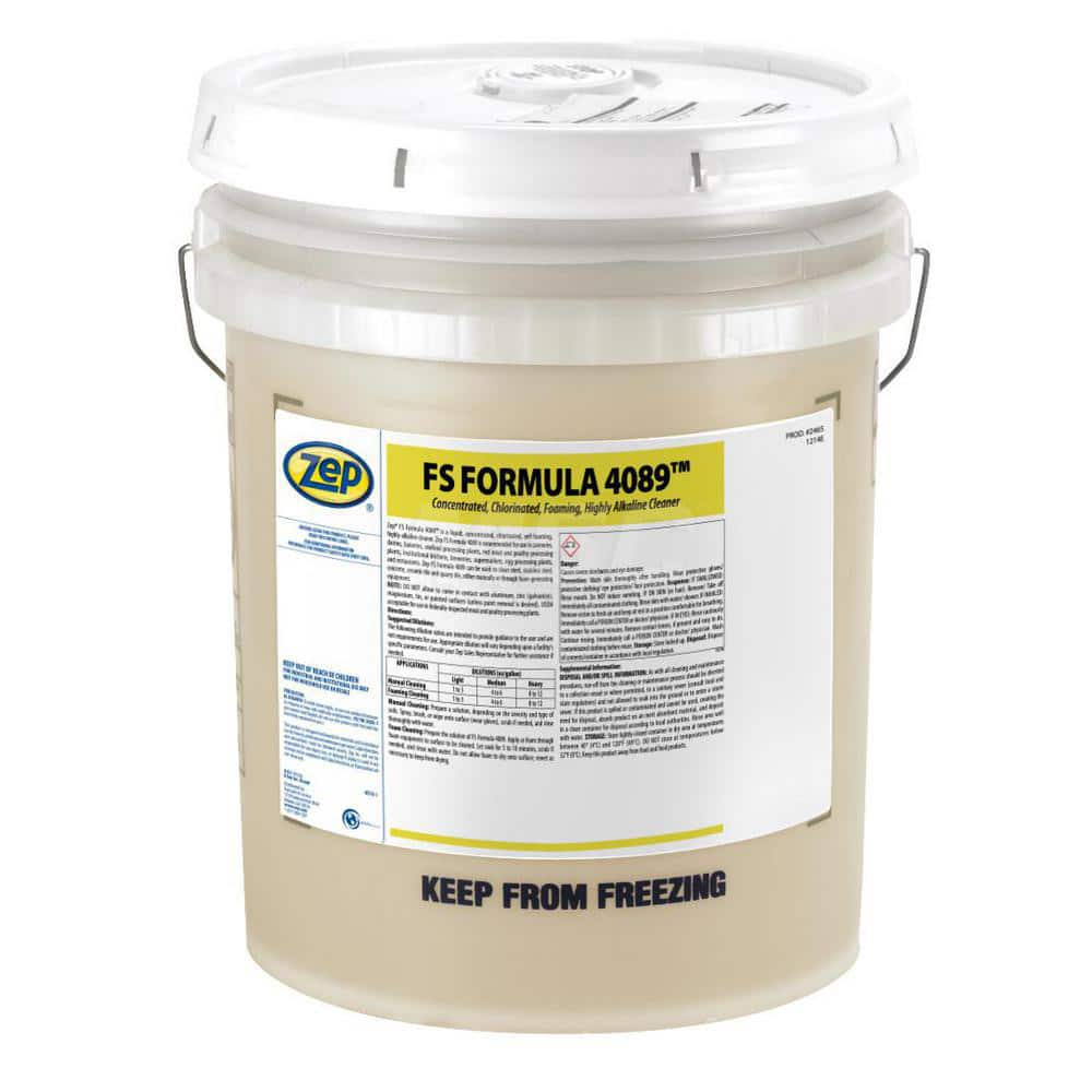 FS Formula 4090 Heavy Duty, High Foaming, Chlorinated Detergent