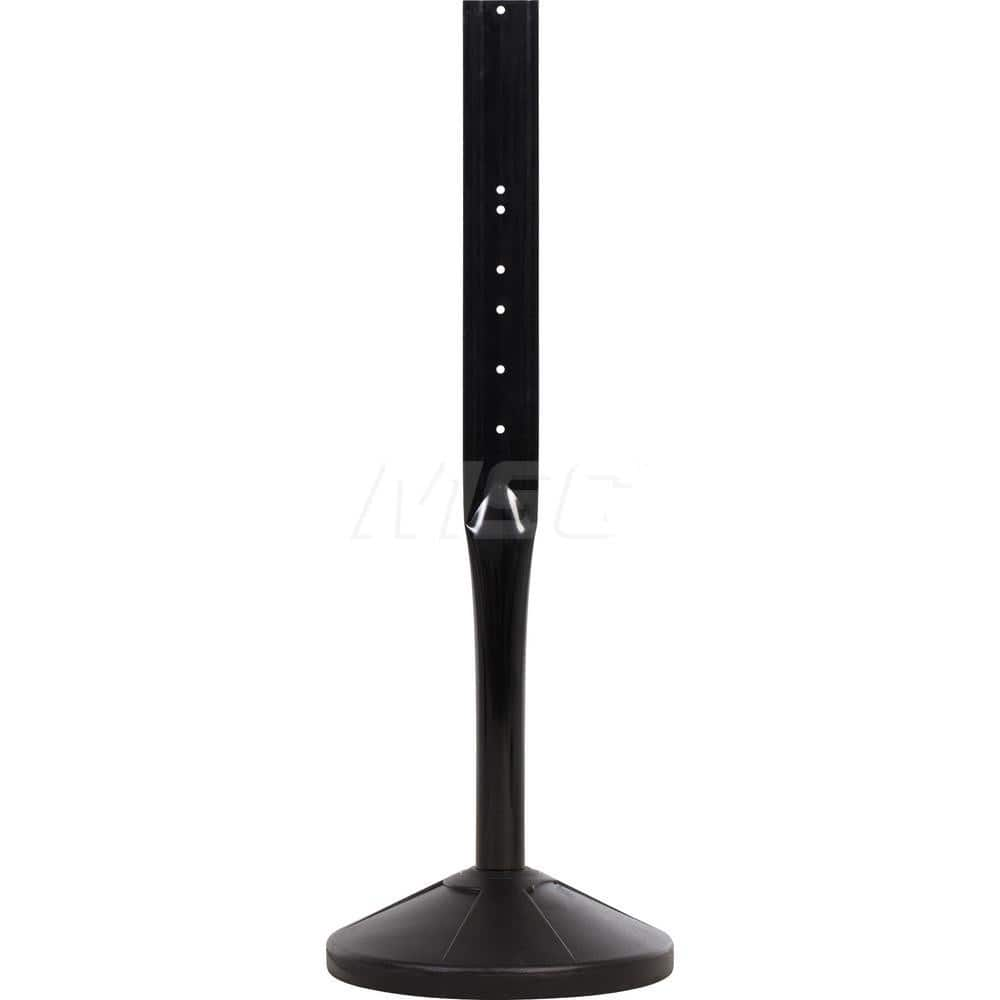 Sign Posts & Traffic Sign Accessories; Type: Portable Sign Post; Post Type: Portable Sign Post; Sign Post/Stand Height (Feet): 4; Coating Material: Powder Coated; For Use With: Metal Signs; Base Diameter (Inch): 17.5000; Base Diameter: 17.5000; Sign Post/