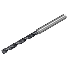 Micro Drill Bit: 0.0961″ Dia, 140 °, Solid Carbide TiALN Lite Finish, 2.4016″ OAL, RH Cut, Spiral Flute, Straight-Cylindrical Shank, Series CoroDrill 862