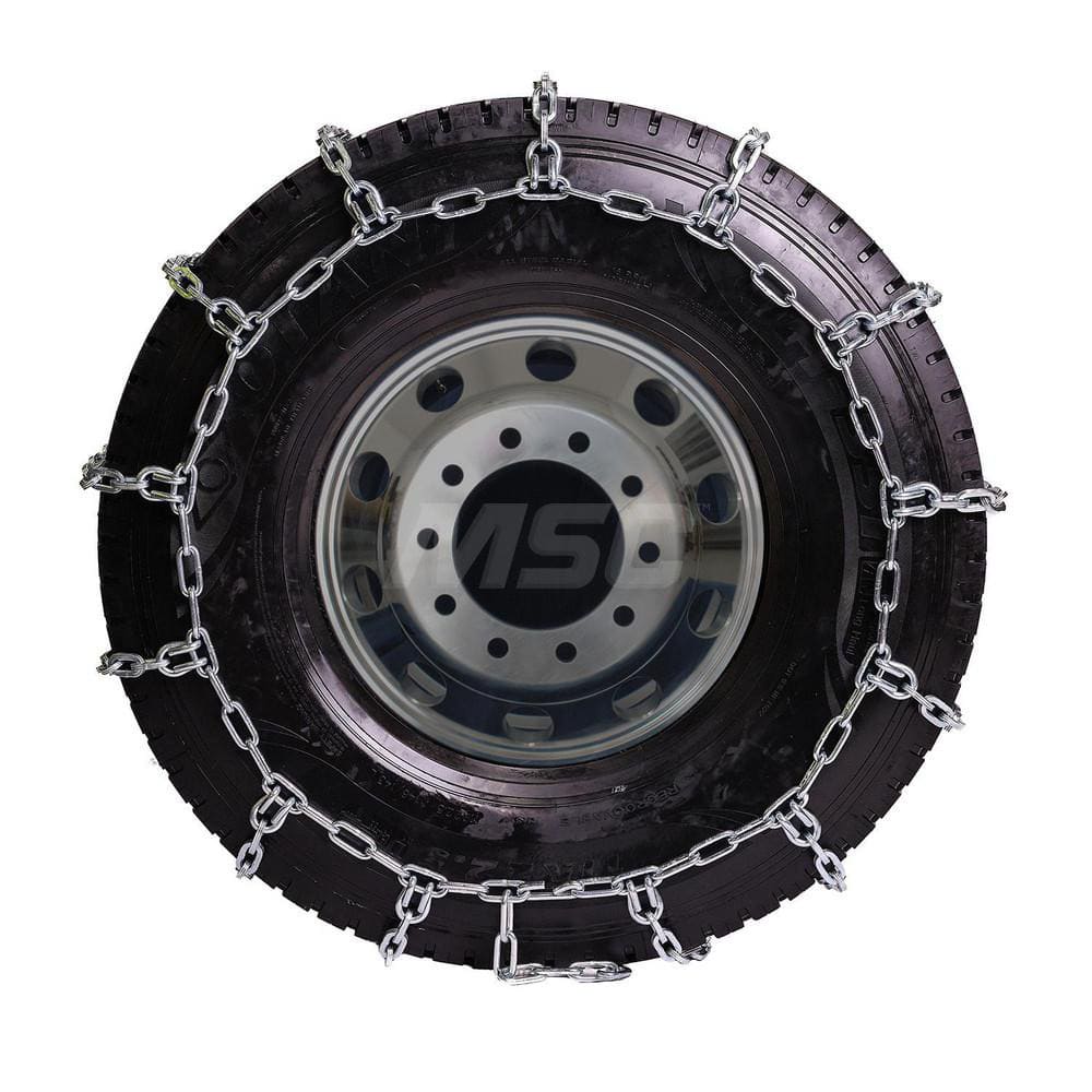 Tire Chains; For Use With: 365/80R20; 395/85R20; 12R24.5; 12R20; 315/80R22.5; 11R22; 13/80R20; 11R24; Axle Type: Single Axle