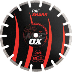 Wet & Dry Cut Saw Blade: 26″ Dia, 1″ Arbor Hole Use on Asphalt, Standard Arbor