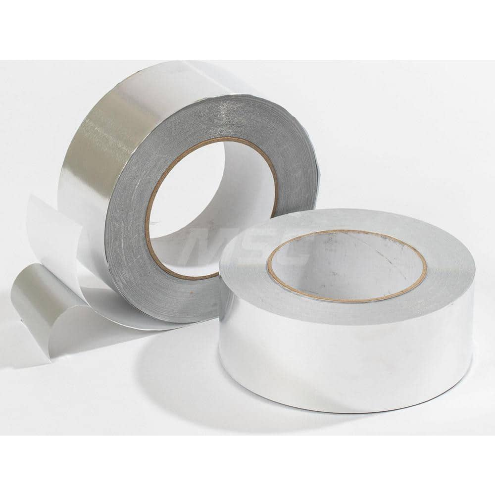 Duct Tape: 1-1/4″ Wide, 3.2 mil Thick, Aluminum Foil Acrylic Adhesive, 20 lb/in Tensile Strength, Series ALTC