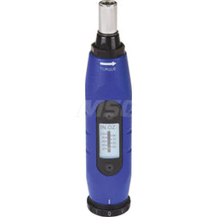 Torque Screwdriver: 4.43 to 39.83 in/lb Torque 6.75″ OAL, 1/4″ Drive