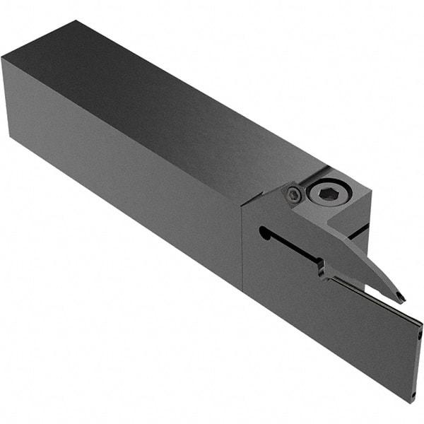 Seco - CFZ, External, Left Hand, 28mm Max Depth of Cut, 2mm Max Groove Width, Indexable Grooving Tool Holder - LC.. 2802.. Insert Compatibility, 25mm Shank Height, 25mm Shank Width, 135mm OAL, Through Coolant - Caliber Tooling