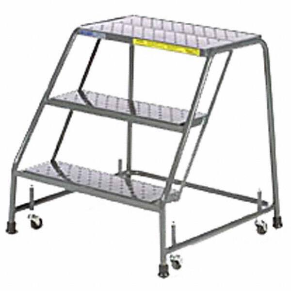 Ballymore - Rolling & Wall Mounted Ladders & Platforms Type: Stairway Slope Ladder Style: 50 Degree Incline - Caliber Tooling