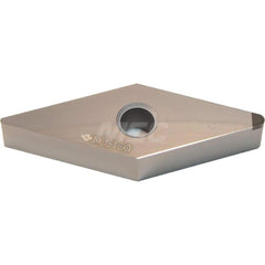 Turning Insert:  NUVNGA332 NCB100,  Cubic Boron Nitride Uncoated Finish,  Neutral,  0.0669″ Long,  0.0315″ Corner Radius,  35.0 &deg N/A Diamond,  Series  NCB100