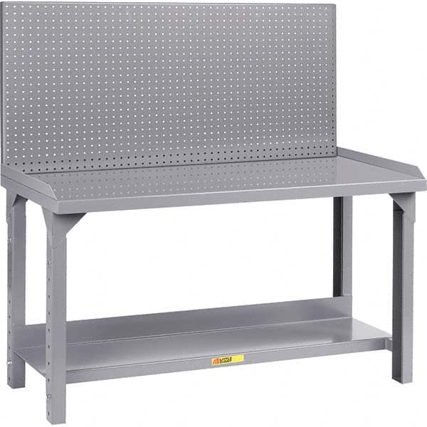 Little Giant - Stationary Work Benches, Tables Type: Work Bench Top Material: 12 Gauge Steel - Caliber Tooling