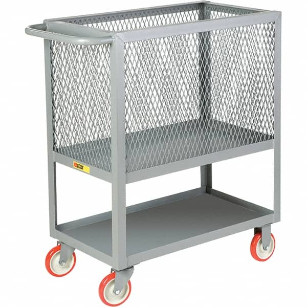 Little Giant - 1,200 Lb Capacity, 1 Shelf, Platform Truck - 36" Long x 24" Wide x 40" High - Caliber Tooling