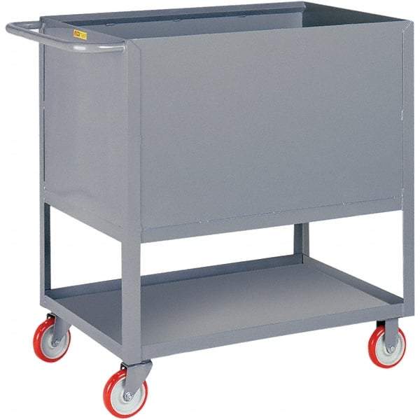 Little Giant - 1,200 Lb Capacity, 1 Shelf, Platform Truck - 36" Long x 24" Wide x 40" High - Caliber Tooling