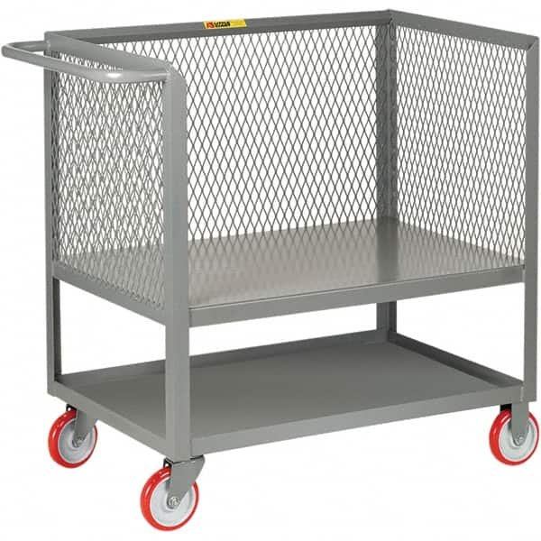 Little Giant - 1,200 Lb Capacity, 1 Shelf, Platform Truck - 36" Long x 24" Wide x 40" High - Caliber Tooling