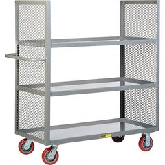 Little Giant - 3,600 Lb Capacity, 3 Shelf, Shelf Truck - 60" Long x 24" Wide x 57" High - Caliber Tooling