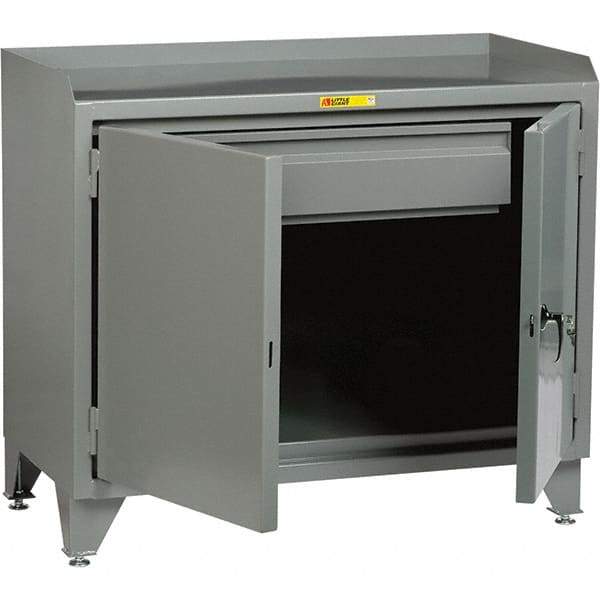 Little Giant - 3,600 Lb Capacity, 1 Drawer Mobile Cabinet Bench - 24" Wide x 43" High - Caliber Tooling