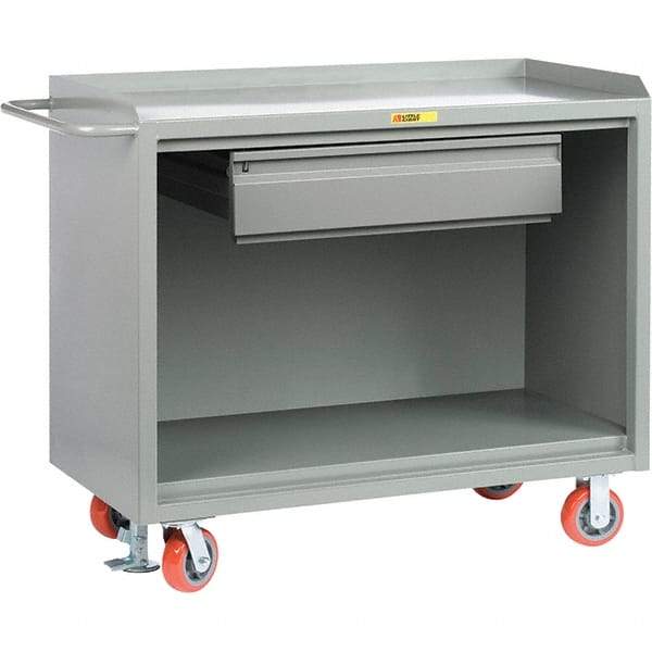 Little Giant - 3,600 Lb Capacity, 1 Drawer Mobile Cabinet - 48" Wide x 43" High - Caliber Tooling