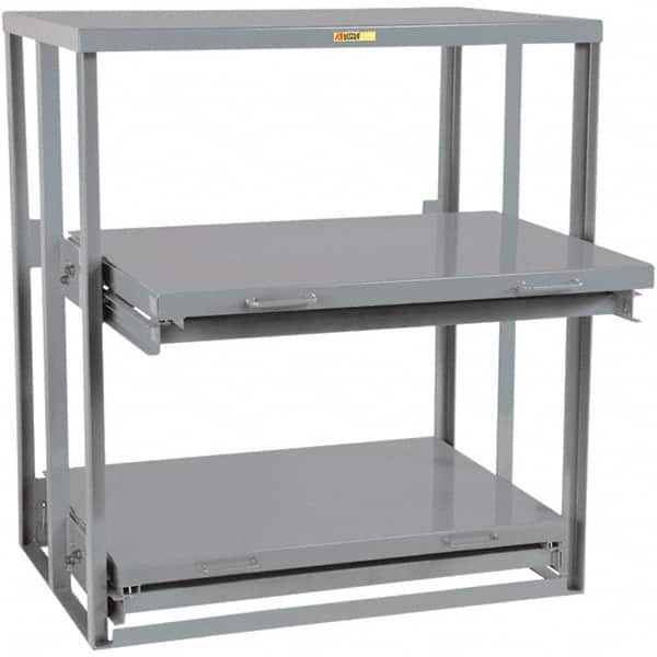 Little Giant - 2,000 Lb Capacity, 1 Shelf, Shelving - 36" Long x 53" Wide x 60" High - Caliber Tooling