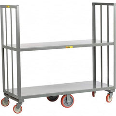 Little Giant - 2,000 Lb Capacity, 2 Shelf, Shelf Truck - 72" Long x 16" Wide x 13" High - Caliber Tooling