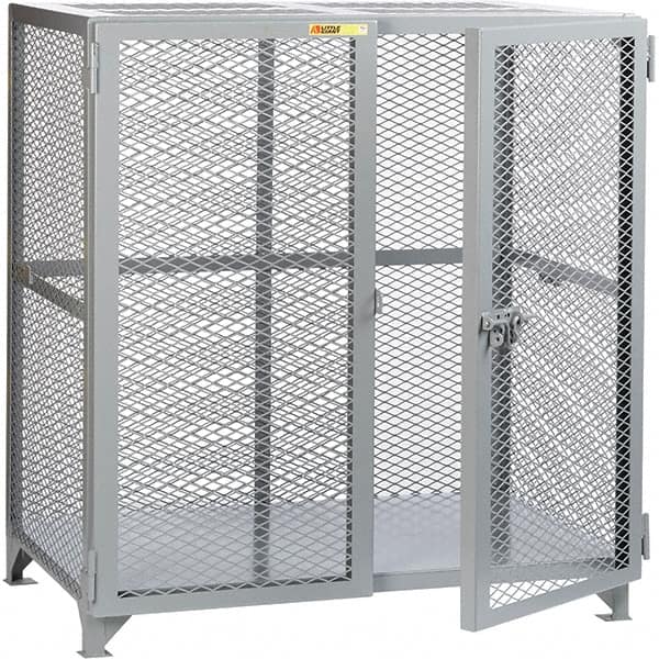 Little Giant - 1 Shelf Storage Cabinet - Steel, 61" Wide x 33" Deep x 52" High - Caliber Tooling