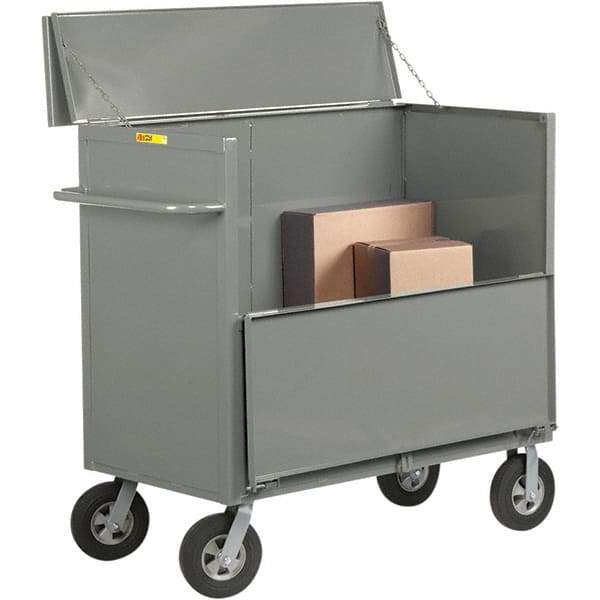 Little Giant - 1,500 Lb Capacity, 1 Shelf, Security Cart - 53.5" Long x 24" Wide x 50" High - Caliber Tooling