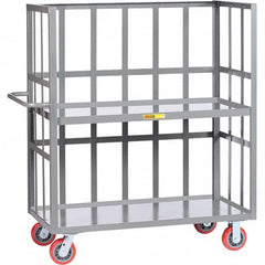 Little Giant - 3,600 Lb Capacity, 2 Shelf, 3-Sided Truck - 60" Long x 24" Wide x 57" High - Caliber Tooling