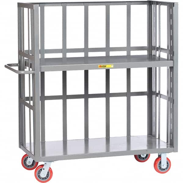 Little Giant - 3,600 Lb Capacity, 1 Shelf, Shelf Truck - 60" Long x 24" Wide x 57" High - Caliber Tooling