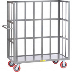 Little Giant - 3,600 Lb Capacity, 3-Sided Truck - 60" Long x 24" Wide x 57" High - Caliber Tooling