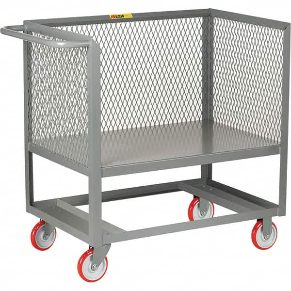 Little Giant - 1,200 Lb Capacity, 1 Shelf, Platform Truck - 37" Long x 18" Wide x 40" High - Caliber Tooling