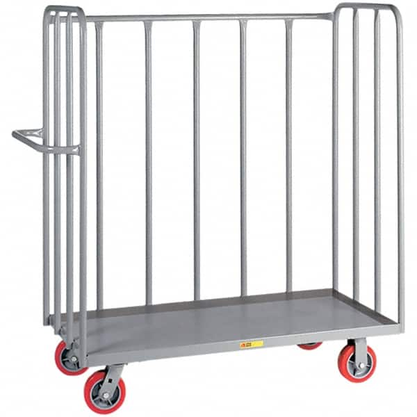 Little Giant - 3,600 Lb Capacity, 3-Sided Truck - 48" Long x 30" Wide x 57" High - Caliber Tooling