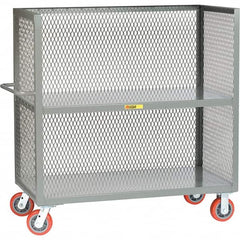 Little Giant - 3,600 Lb Capacity, 2 Shelf, 3-Sided Truck - 48" Long x 30" Wide x 57" High - Caliber Tooling