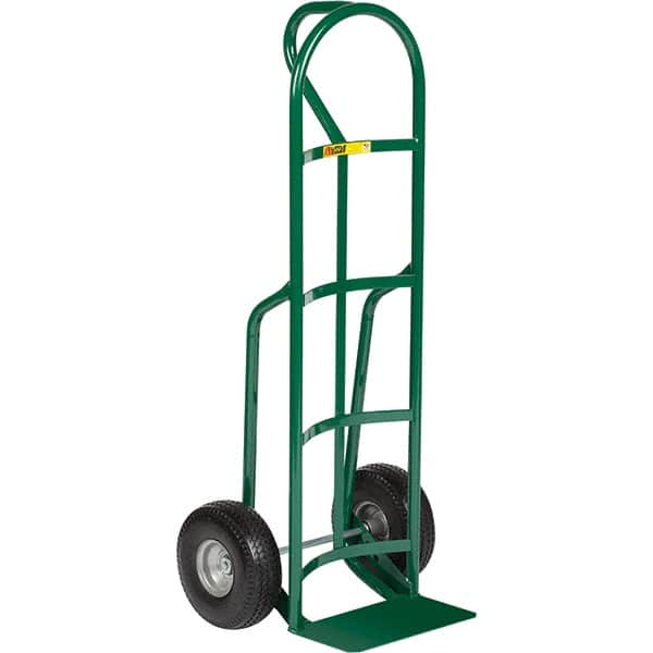 Little Giant - 800 Lb Capacity 49" OAH Hand Truck - Loop Handle, Steel, Flat-Free Microcellular Foam Wheels - Caliber Tooling